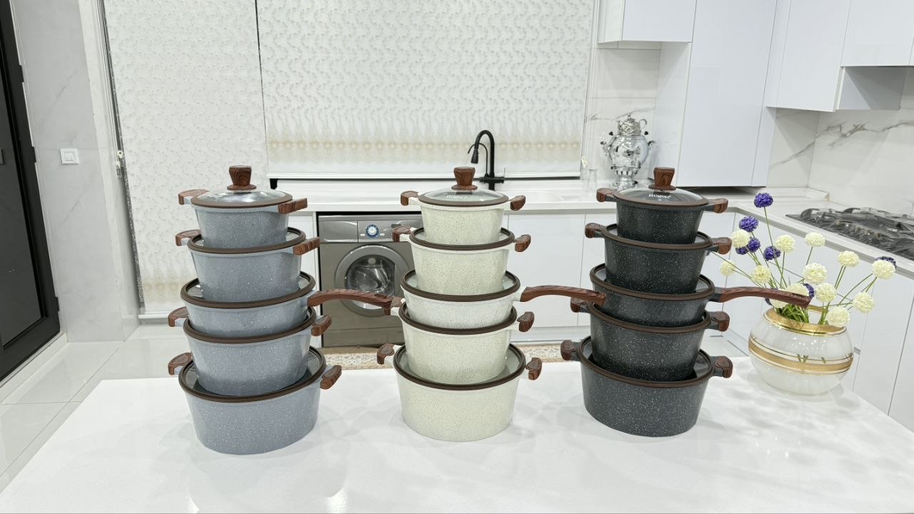 سرویس قابلمه 10 پارچه روگن  مدل Rü_7010