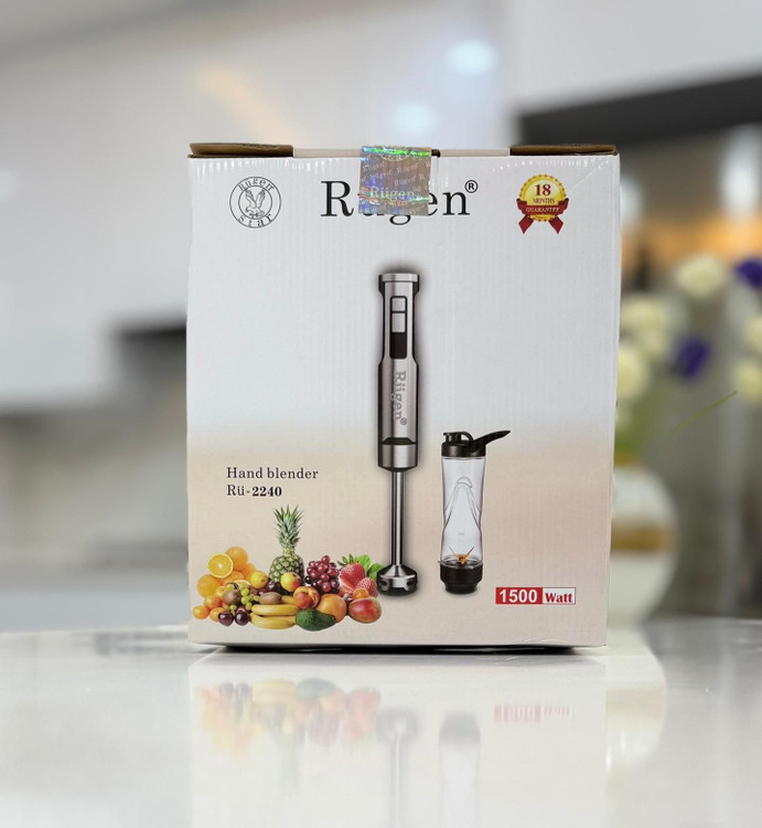 گوشت کوب برقی روگن مدل RU-2240 بستهبندی - Hand Blender Packaging